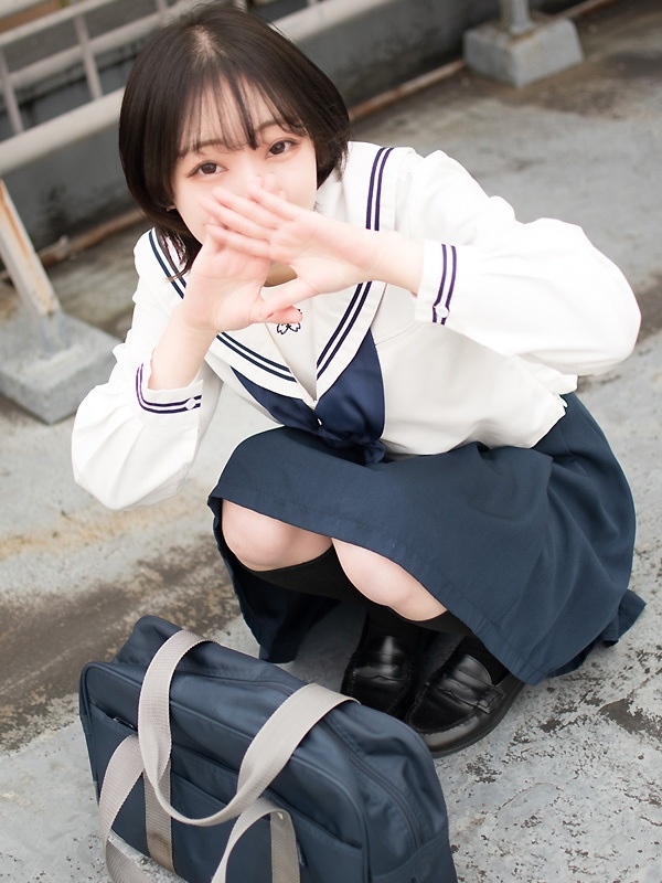 あやめ♡乃〇坂系｜大阪 梅田 兎我野町 ホテルヘルス【パンチラJK】〜NO PANTY NO LIFE〜『見たい！嗅ぎたい！触りたい！！』キュートで無邪気な小悪魔JKがエロエロ全開大胆ご奉仕♪