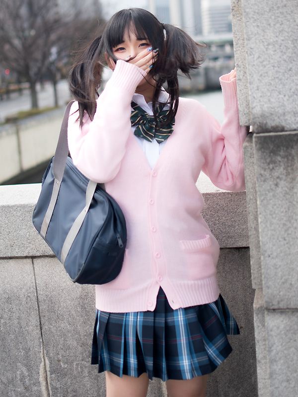 にこ♡当店1美爆乳｜大阪 梅田 兎我野町 ホテルヘルス【パンチラJK】〜NO PANTY NO LIFE〜『見たい！嗅ぎたい！触りたい！！』キュートで無邪気な小悪魔JKがエロエロ全開大胆ご奉仕♪