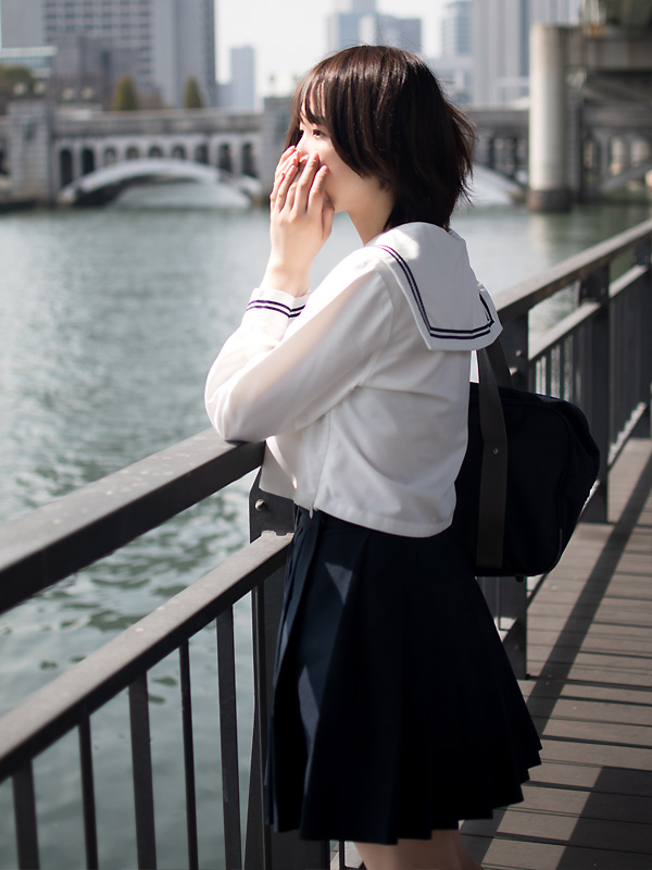 つゆ♡ﾘｱﾙ処〇!!｜大阪 梅田 兎我野町 ホテルヘルス【パンチラJK】〜NO PANTY NO LIFE〜『見たい！嗅ぎたい！触りたい！！』キュートで無邪気な小悪魔JKがエロエロ全開大胆ご奉仕♪