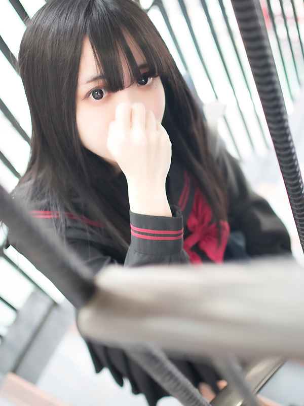 ちふゆ♡黒髪美少女｜大阪 梅田 兎我野町 ホテルヘルス【パンチラJK】〜NO PANTY NO LIFE〜『見たい！嗅ぎたい！触りたい！！』キュートで無邪気な小悪魔JKがエロエロ全開大胆ご奉仕♪