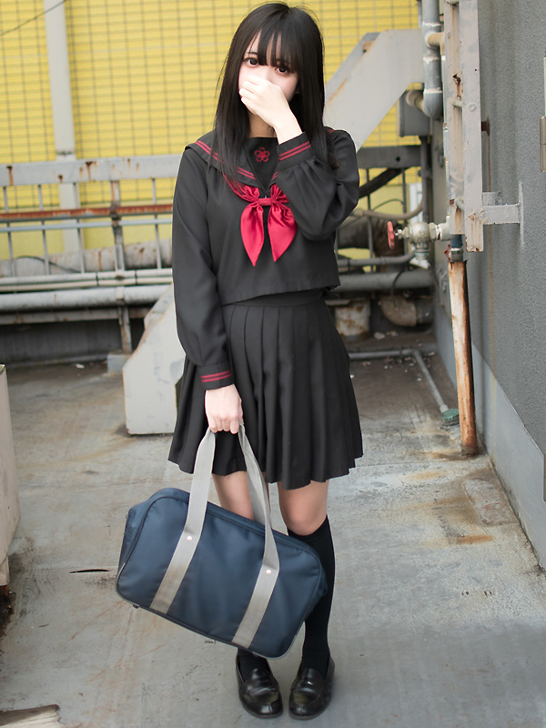 ちふゆ♡黒髪美少女｜大阪 梅田 兎我野町 ホテルヘルス【パンチラJK】〜NO PANTY NO LIFE〜『見たい！嗅ぎたい！触りたい！！』キュートで無邪気な小悪魔JKがエロエロ全開大胆ご奉仕♪